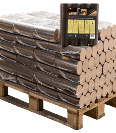 450 kg BIOMAC Rindenbriketts – Umweltfreundlich & effizient heizen