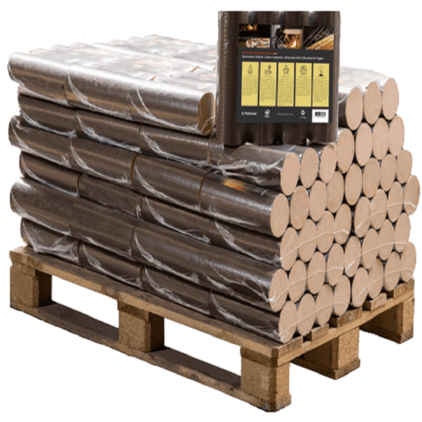 450 kg BIOMAC Rindenbriketts – Umweltfreundlich & effizient heizen
