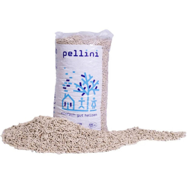 Holzpellets PELLINI – 990 kg (66 x 15 kg) – Für effizientes Heizen