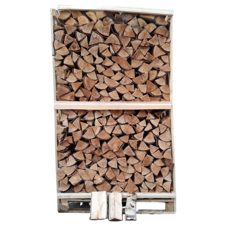 Kaminholz Birke 25 cm – 2 RM – Nachhaltiges Heizen mit hochwertigem Birkenholz