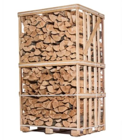 Kaminholz Buche 25 cm – 1 Palette – Nachhaltiges Heizen mit Buche Brennholz