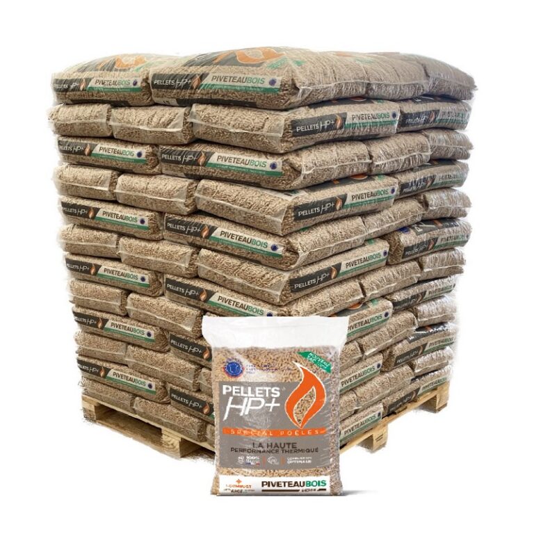 PIVETEAU HP+ Pelletheizpellets – 1.000 kg – ENplus A1 zertifiziert