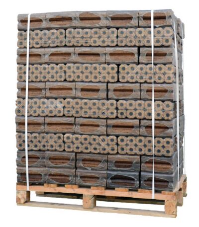 Premium Buchenholzbriketts PINI KAY – 480 kg – Umweltfreundliches Heizen