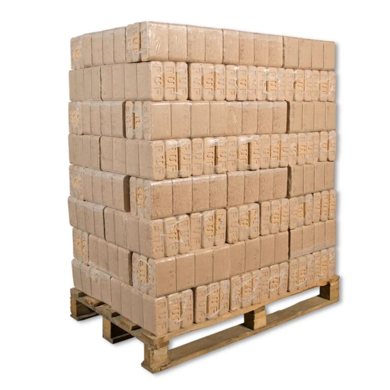 Lärche Holzbriketts RUF – 480 kg – Wärme aus der Natur