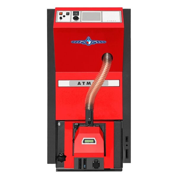Atmos PX10 – Caldera de pellets de 3 a 10 kW con sinfín corto