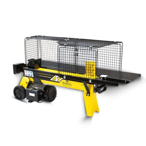 BAMATO HO-7E 230V Partidor de madera hidráulico horizontal de 7 toneladas