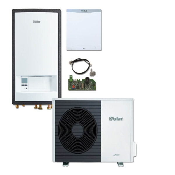 Vaillant aroTHERM split VWL 55/5 AS S2 con VWL 57/5 IS – Sistema de calefacción híbrido