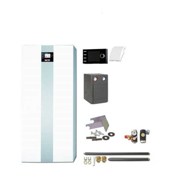 Wolf TGB-2-20 – Caldera de condensación a gas de 20 kW con kit de conexión BM-2 incluido